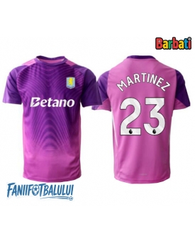 Aston Villa Emiliano Martinez #23 Portarii Tricou Fotbal Replică 2025-26 Barbati Treilea